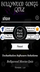 Bollywood Songs Quiz