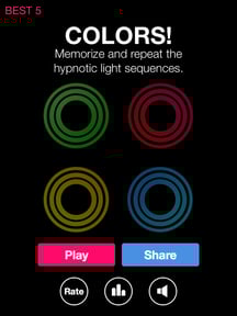 Colors! Memorize and Repeat the Light Sequences