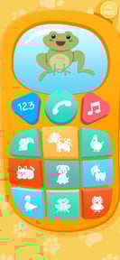 Phone game. Music and sounds