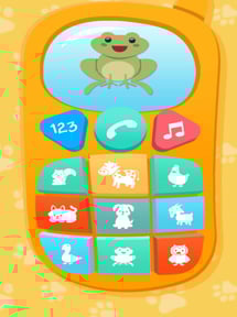 Phone game. Music and sounds