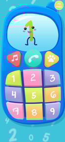 Phone game. Music and sounds