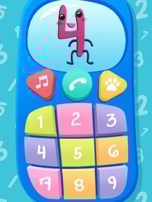 Phone game. Music and sounds