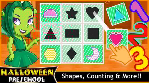Halloween games for kids toddlers & babies - free