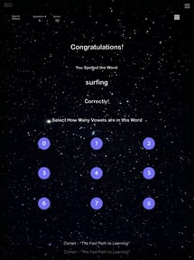 Sports - Comet Spelling Game