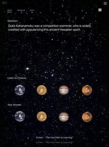 Sports - Comet Spelling Game