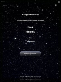 Sports - Comet Spelling Game