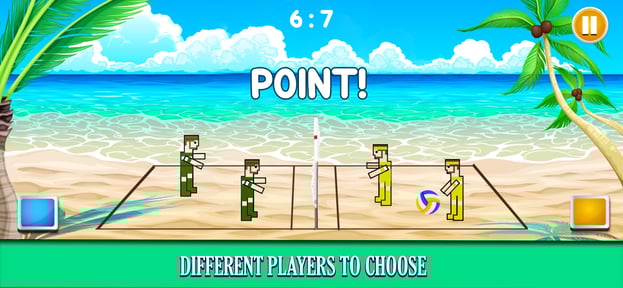VolleyBall Sports Physics War