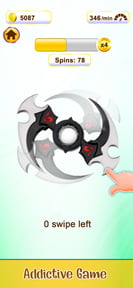 Fidget Hand Spinner 2D Twister