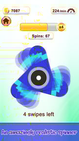 Fidget Hand Spinner 2D Twister