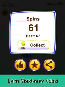 Fidget Hand Spinner 2D Twister