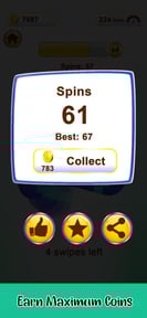 Fidget Hand Spinner 2D Twister