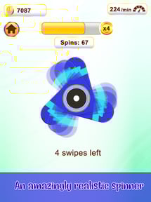Fidget Hand Spinner 2D Twister