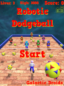 Robotic Dodgeball Pro