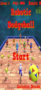 Robotic Dodgeball Pro