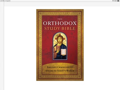Orthodox Study Bible
