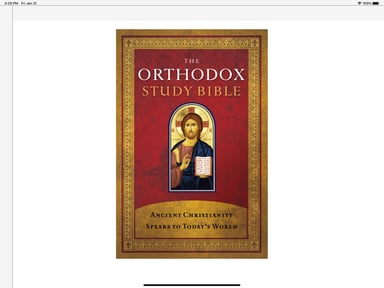 Orthodox Study Bible