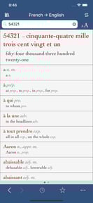 French-English Translation Dictionary and Verbs