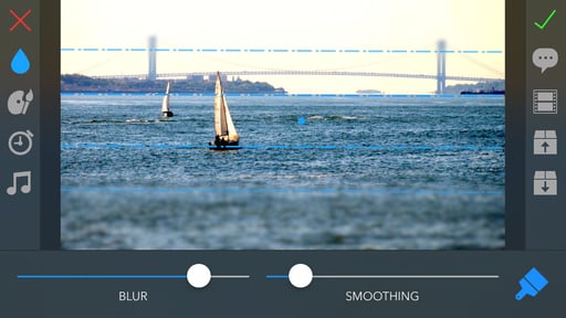 TiltShift Video - Miniature effect for movies and photos