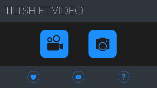 TiltShift Video - Miniature effect for movies and photos