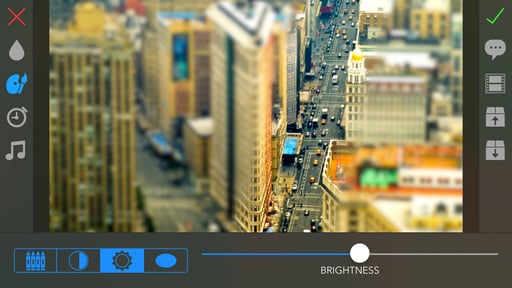 TiltShift Video - Miniature effect for movies and photos