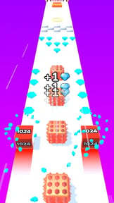 Jelly Run 2048