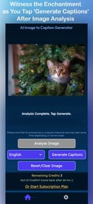 AI Image to Subtitle Generator