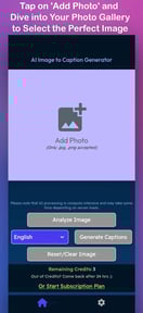 AI Image to Subtitle Generator