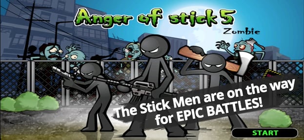 Anger of stick 5 : zombie
