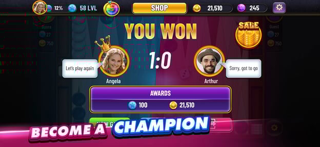 Backgammon Plus - Board Game