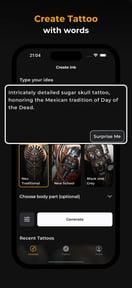 CreateINK: AI Tattoo Generator
