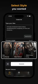 CreateINK: AI Tattoo Generator