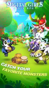 Digital Girls: Idle RPG