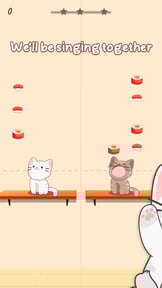 Duet Cats: Cute Popcat Music