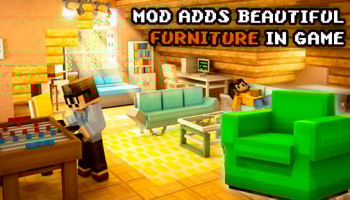 Furniture mod MCPE