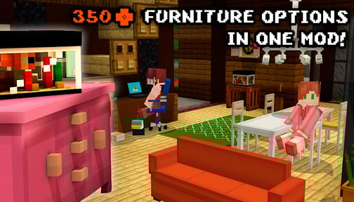 Furniture mod MCPE