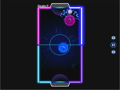 Glow Hockey HD