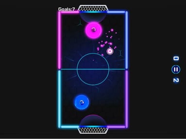 Glow Hockey HD