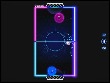 Glow Hockey HD