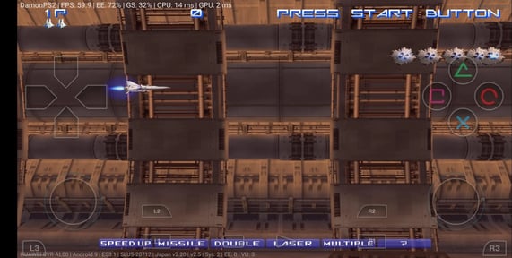 PS2 Emulator DamonPS2 PPSSPP