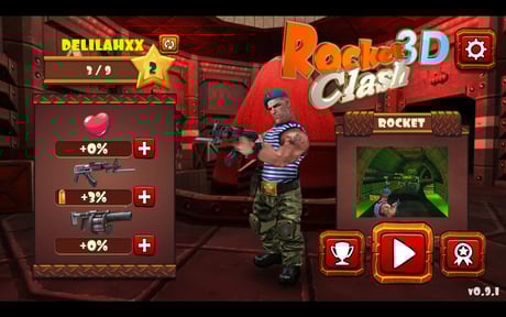 Rocket Clash 3D - Explosive Sh