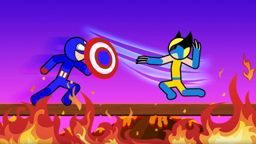 Stickman Fight: 2 Player Games