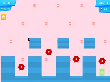 Stickman Jump:Roll Platformer