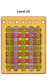 Wood Nuts & Bolts Puzzle
