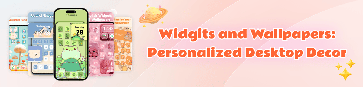 Widgits and Wallpapers: Personalized Desktop Decor