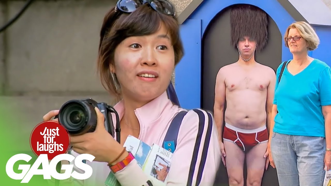 British Underwear Guard Prank