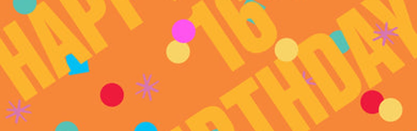 Happy 16th - Card.Gift