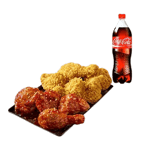 [BBQ] 황올반+BBQ양념반+콜라1.25L