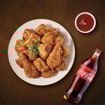 [굽네치킨]오븐바사삭+콜라1.25L