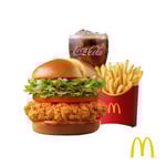 [맥도날드] 맥크리스피 디럭스 버거 세트
