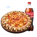 [피자헛]씨푸드킹 프레첼치즈L + 콜라 1.25L